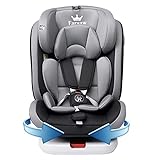 Farsaw Baby Autositz Kindersitz 360°drehbar mit ISOFIX und Ruheposition, Gruppe 0+1/2/3 (9-36...