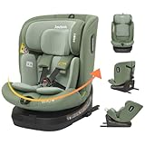 Jovikids 360° Drehbar Kindersitz mit ISOFIX und Ruheposition, i-Size(ECE R129) 40-150cm(0-36kg)...